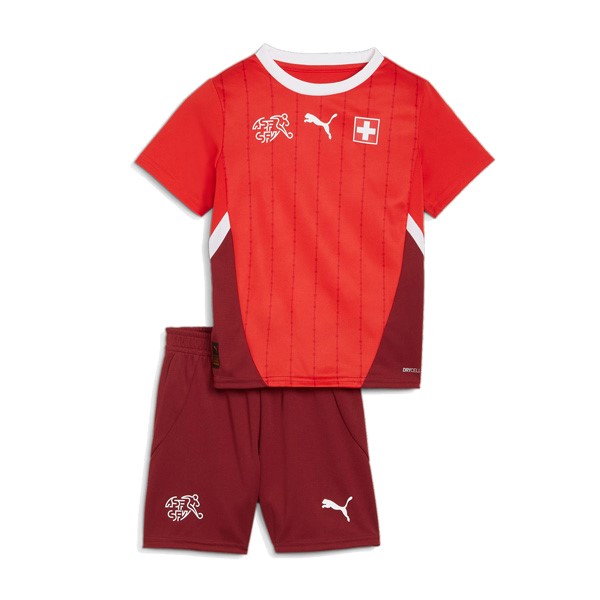 Camiseta Suiza 1st Niño 2024